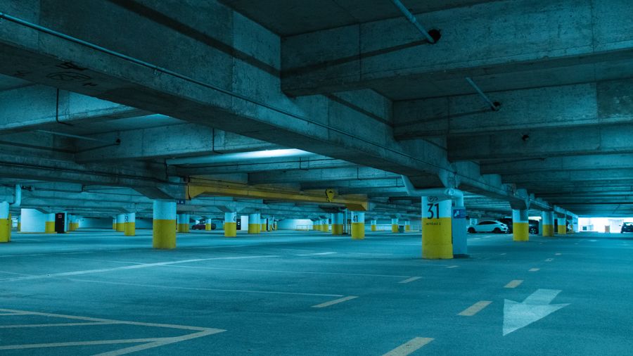 Otopark zemin kaplama projesi
